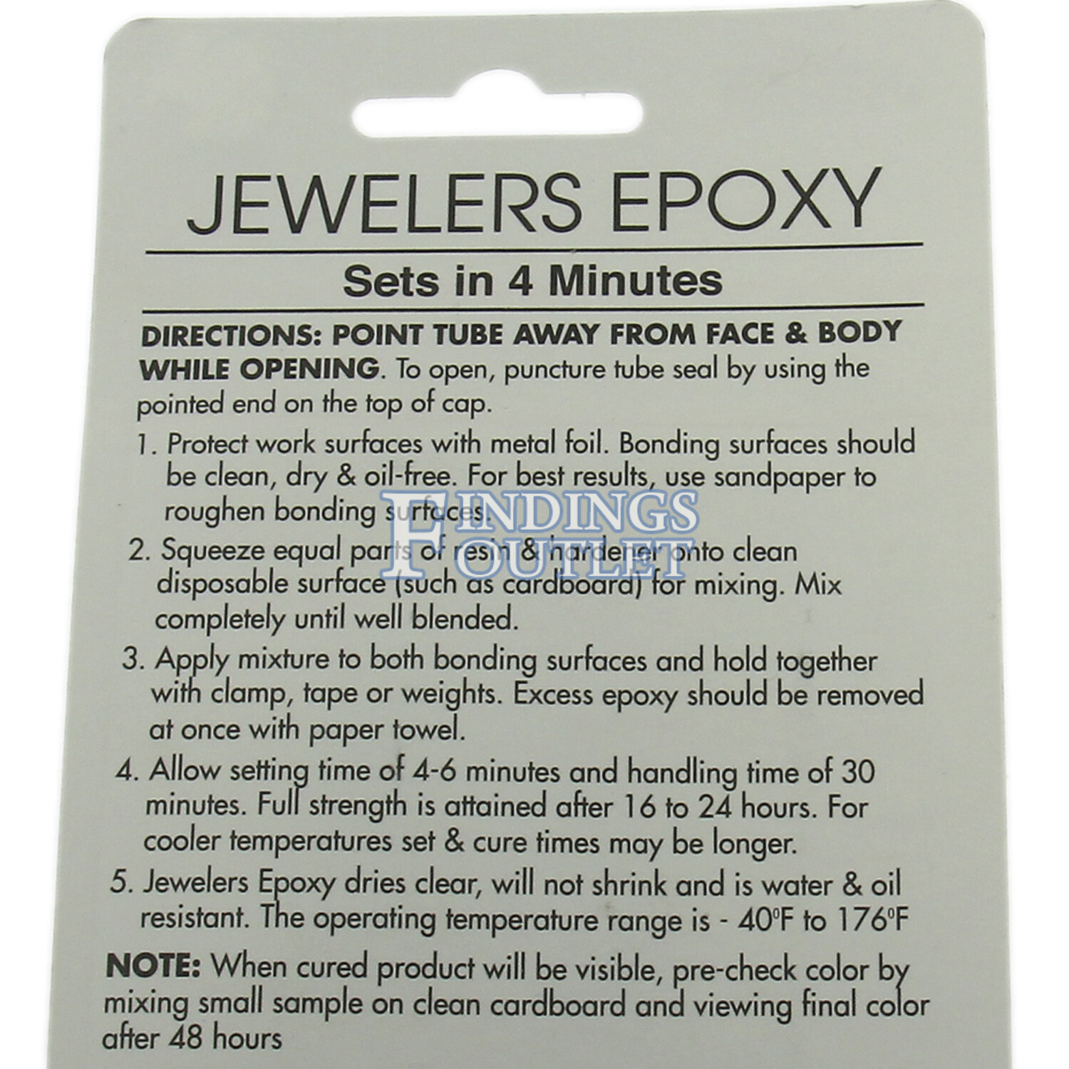 Vigor Jewelers Epoxy 2 Part Resin & Hardener Clear & Colorless Sets In 4 Minutes