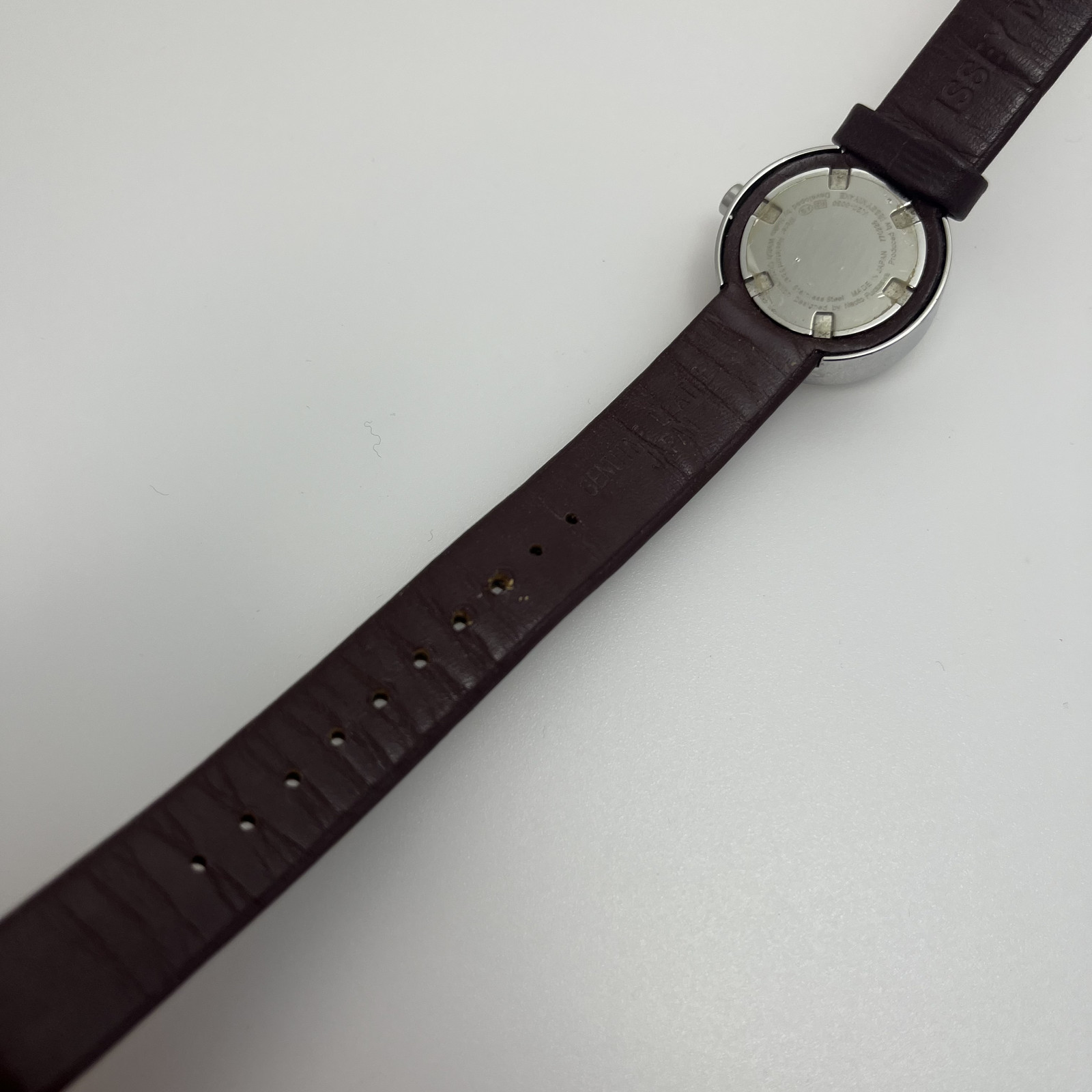 Seiko ISSEY MIYAKE TWELVE SILAP015 Women Qz WATCH NAOTO FUKASAWA JAPAN #B885