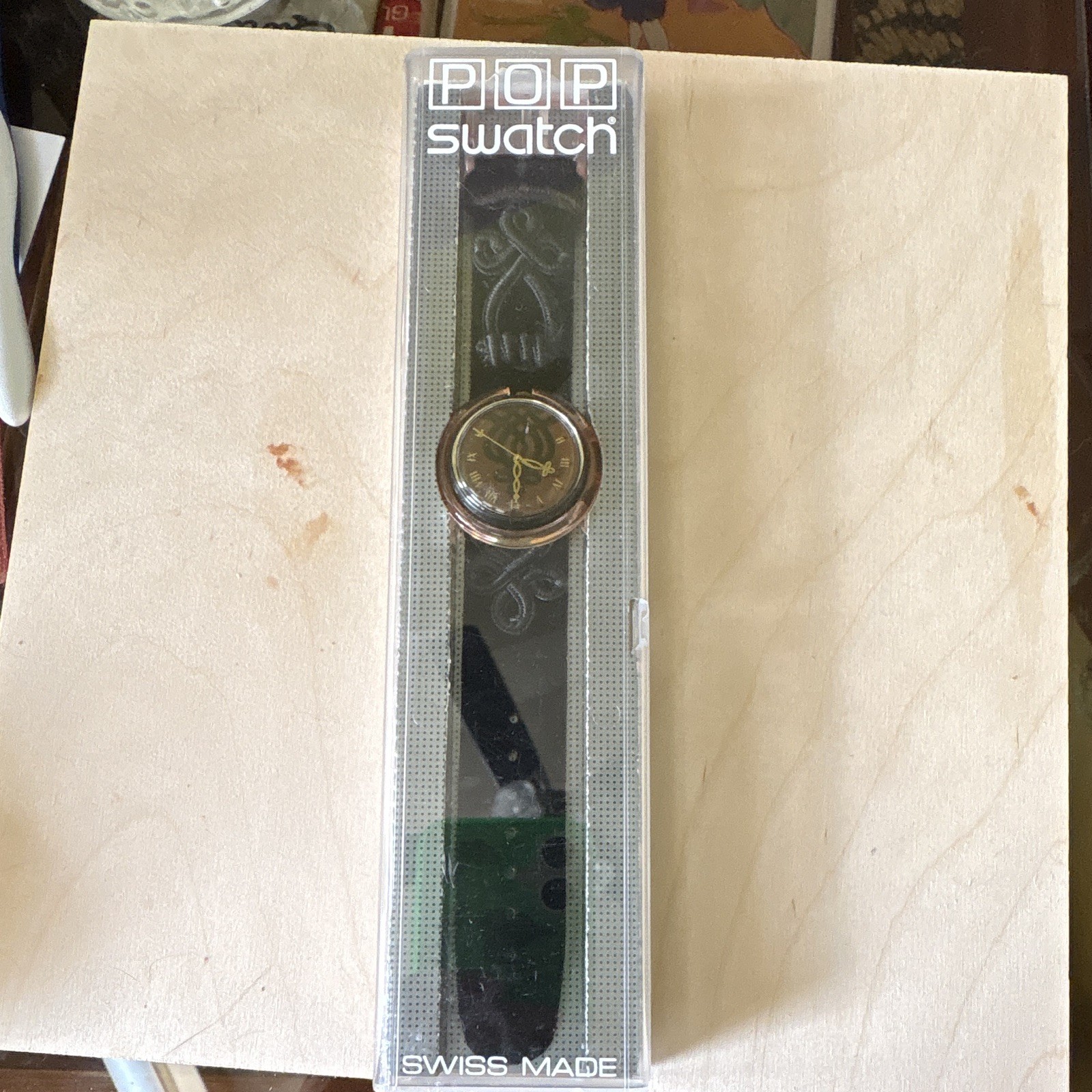 1995 Swatch Midi Pop Smooth Velvet PMB102 – works missing tassel