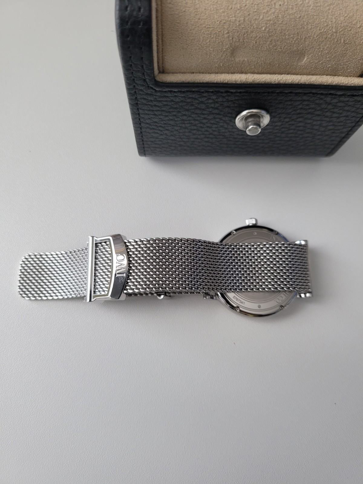 IWC Portofino Automatic IW356506 Blue Dial 40mm Full Set 2021 Warranty Card