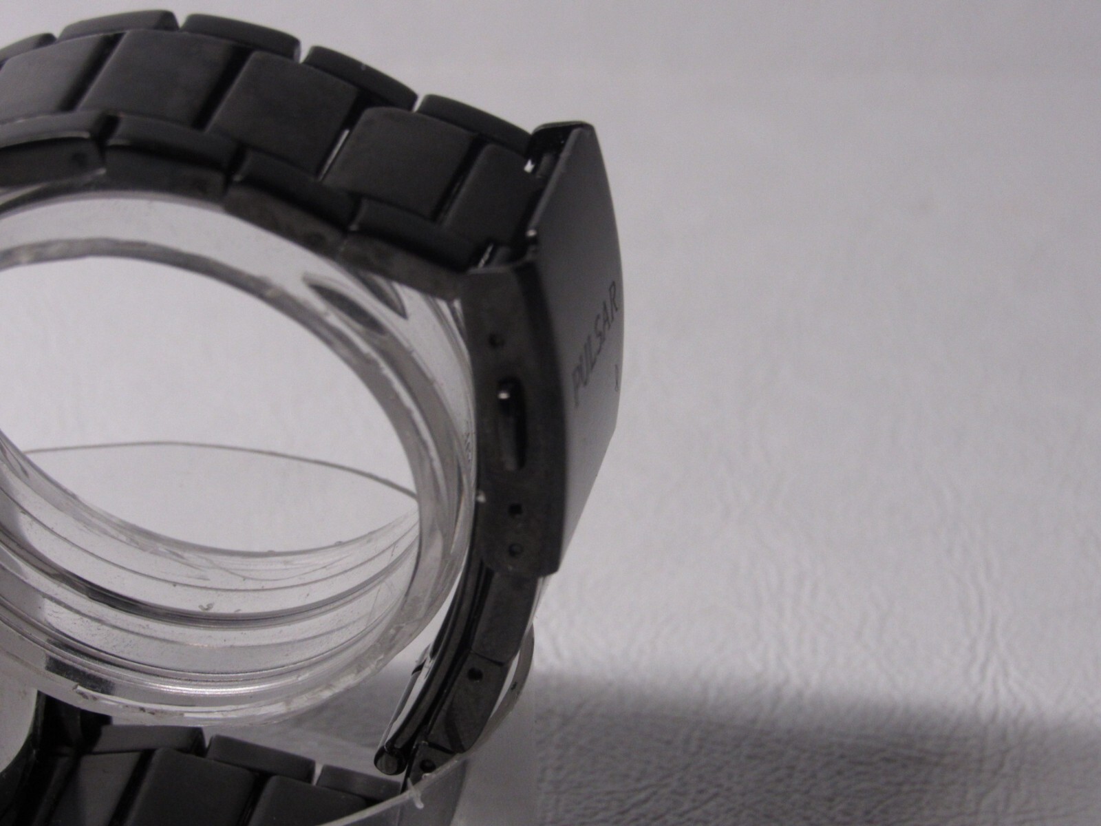 Pulsar VD53-X079 Mens Chronograph Analog Watch All Black Tone Date 44 mm