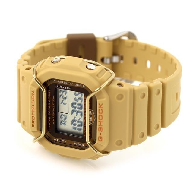 Casio G-SHOCK DW-5600PT-5DR Digital Men’s Watch Brown Resin Shock Resistant 200M