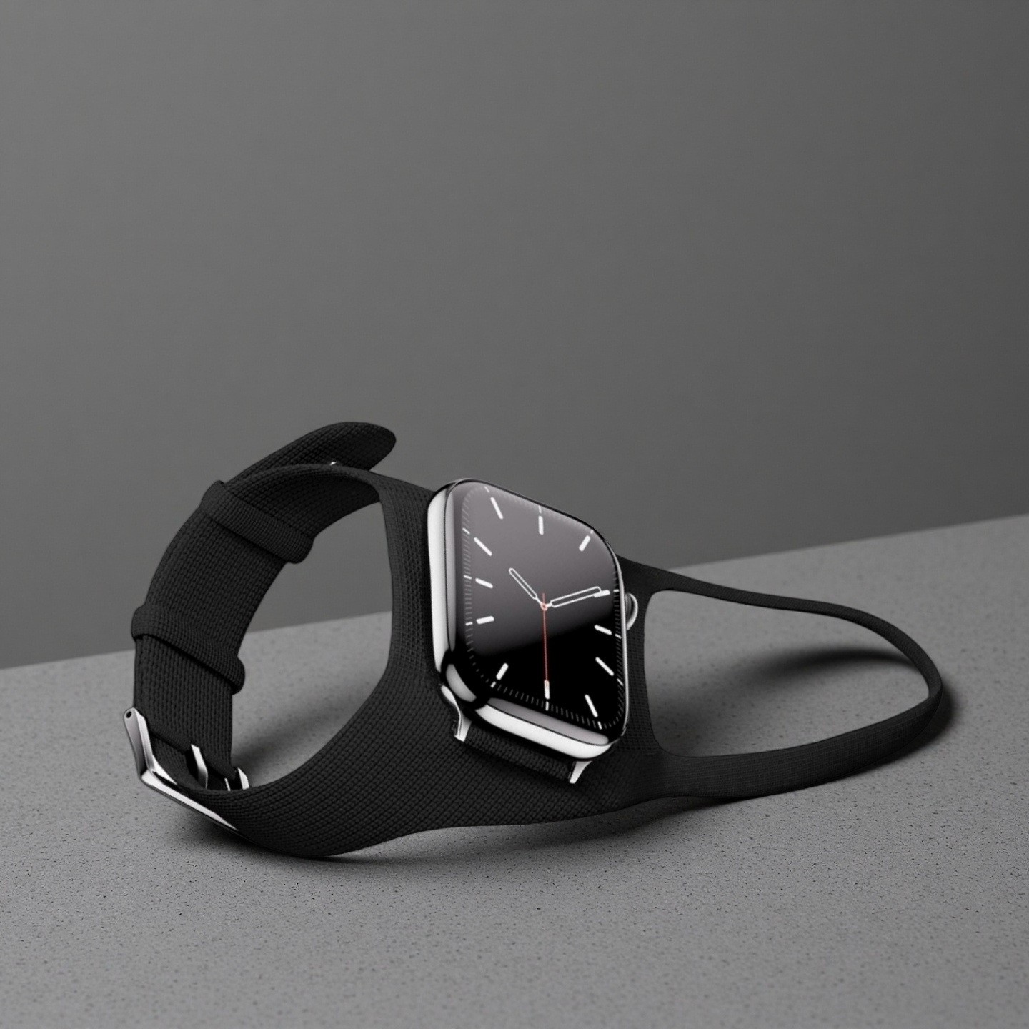 Breathable Knit Ergonomic Band, Perfect View Angle for All Apple Watch