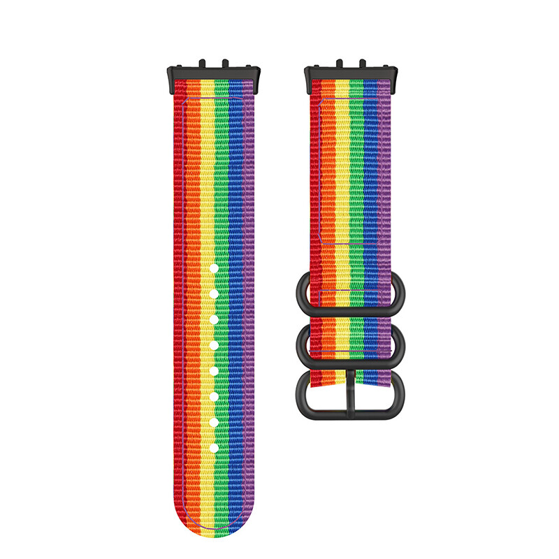 For Samsung Galaxy Fit 3 Watch Wrist Strap Sports Nylon Loop Band Bracelet