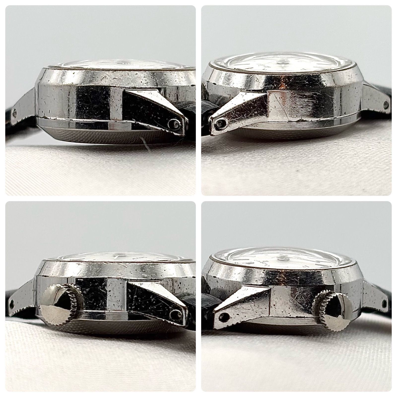 Working Item Citizen Ladies’ Manual Watch Amour 21 Jewels Silver Dial Cut Glass