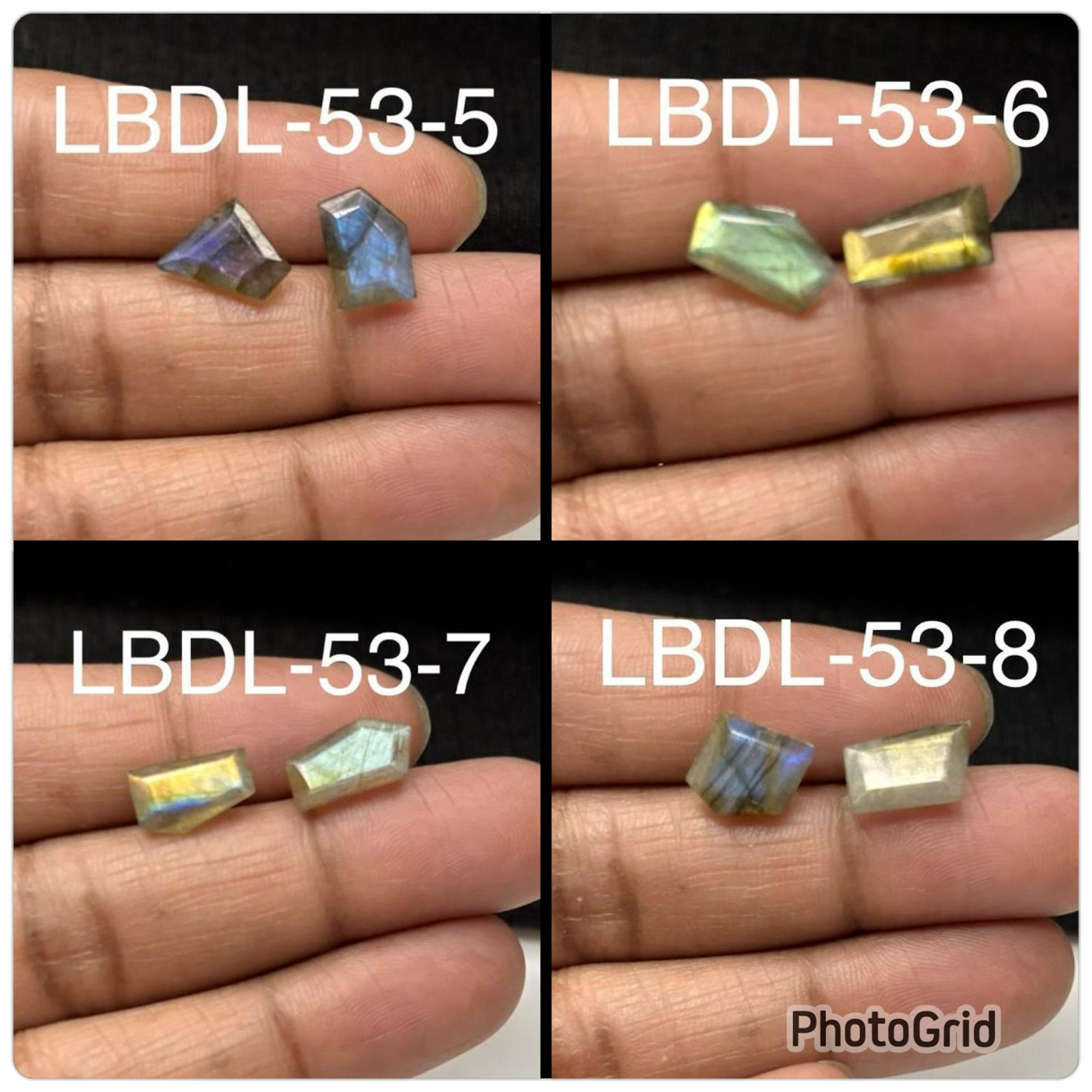 Labradorite Facetted Cut Stone Fancy Shape Gemstone-LBDL-53