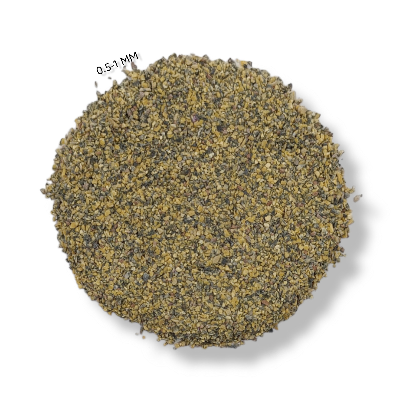 Crushed Turquoise Gemstone Coarse 0.5-1 MM Stone Powder, Healing Stone Powder