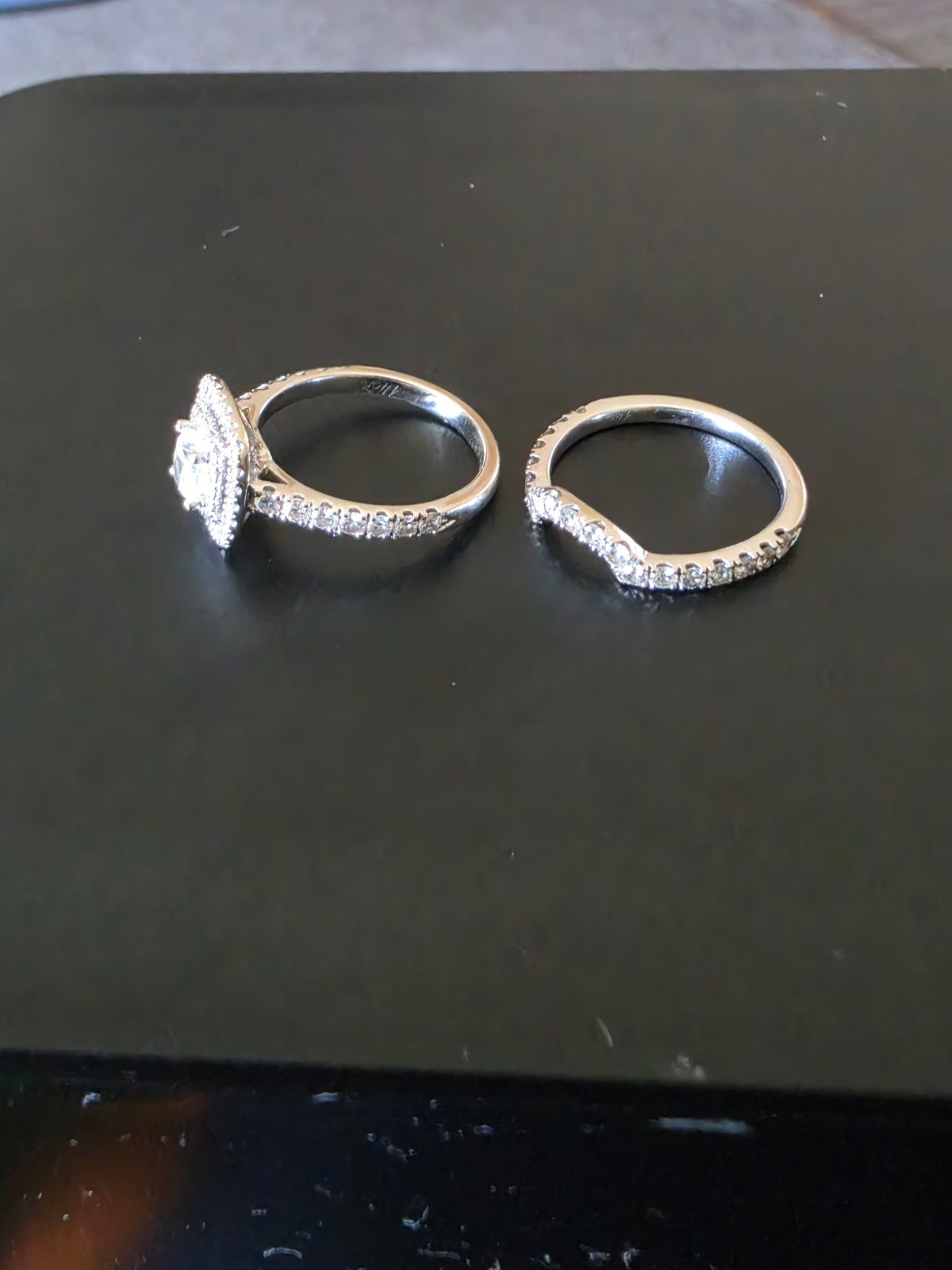 14k White Gold Diamond Ring, Neil Lane