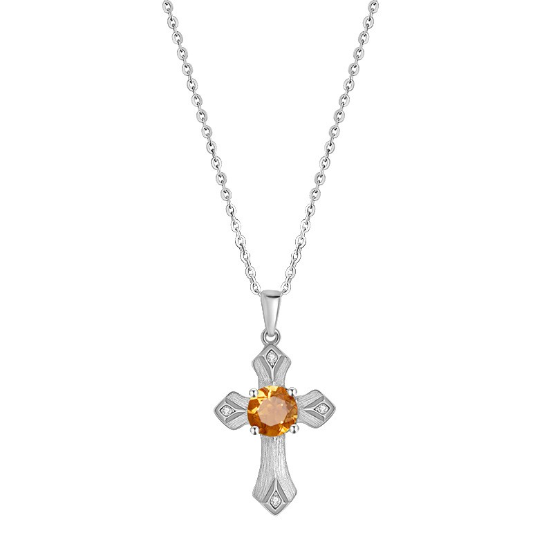 Cross Necklace for Women Girls 925 Sterling Silver Necklace Birthday Gifts