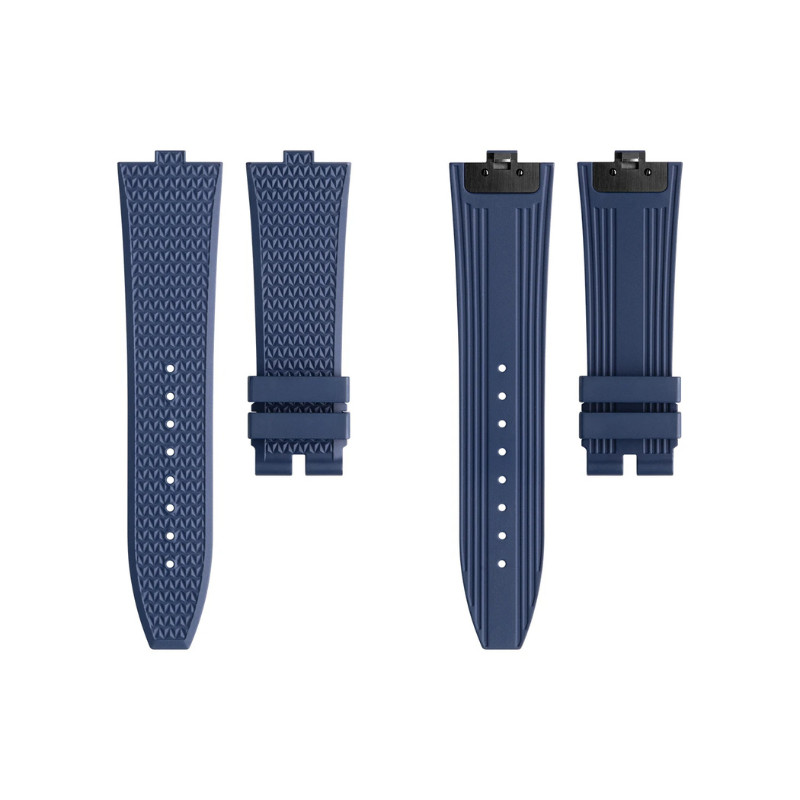 FKM Rubber Watch Strap Fits Vacheron Constantin Overseas 4500V 5500V 7900V 47040