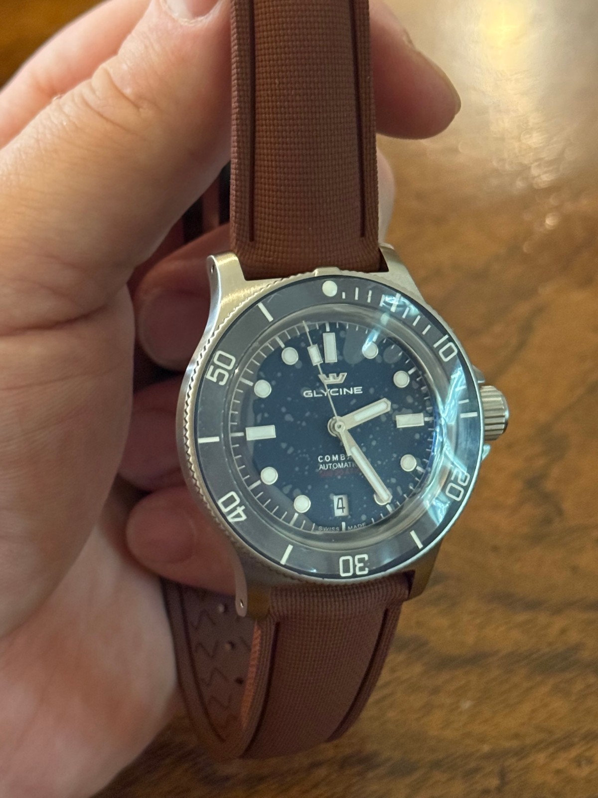 Glycine Men’s Combat Sub Box Ceramic 41mm Automatic Watch GL0523