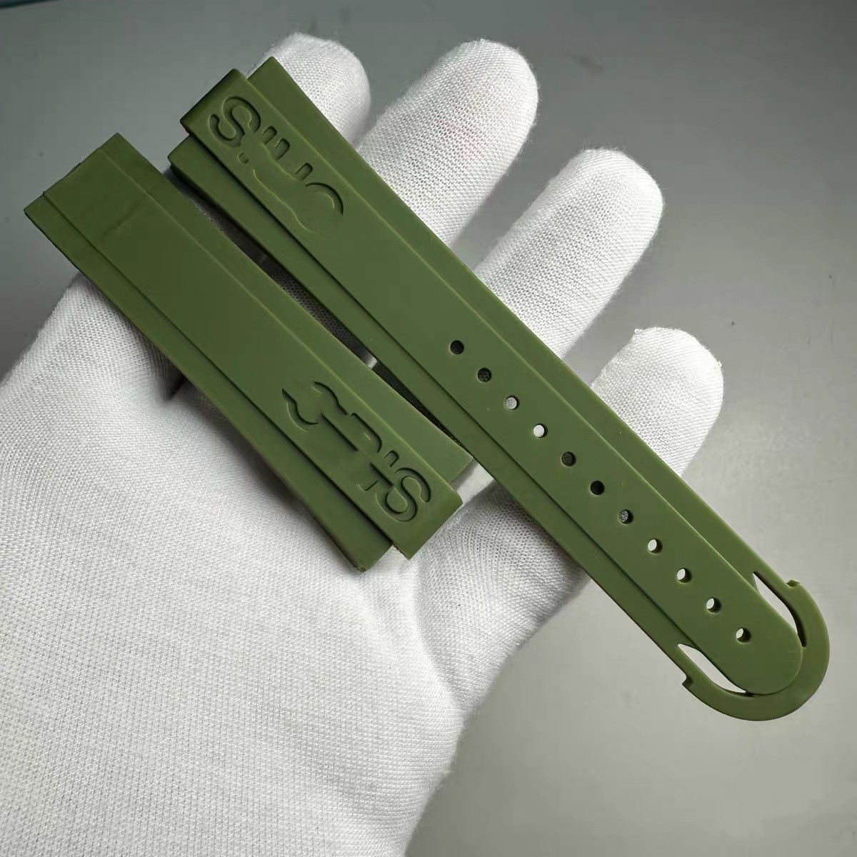 24x12mm Rubber Watch Strap Band Oris Aquis 7730 7733 7743 7754 Multi Colors