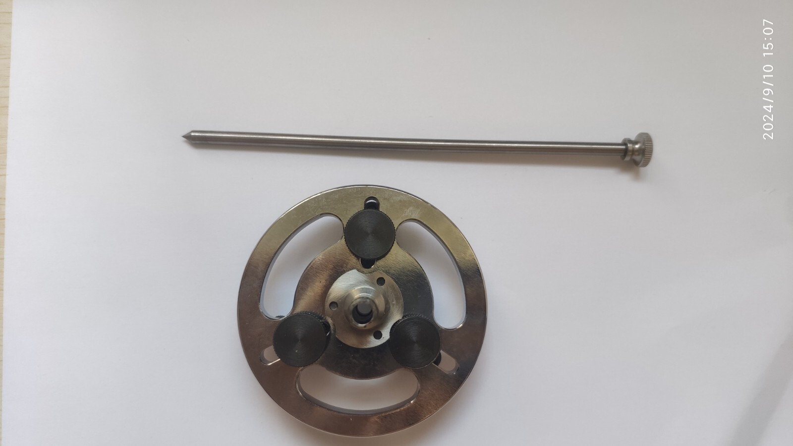 3 Jaw Face Plate Disk Chuck Fits 8.0mm Watchmaker Lathe New 1pc