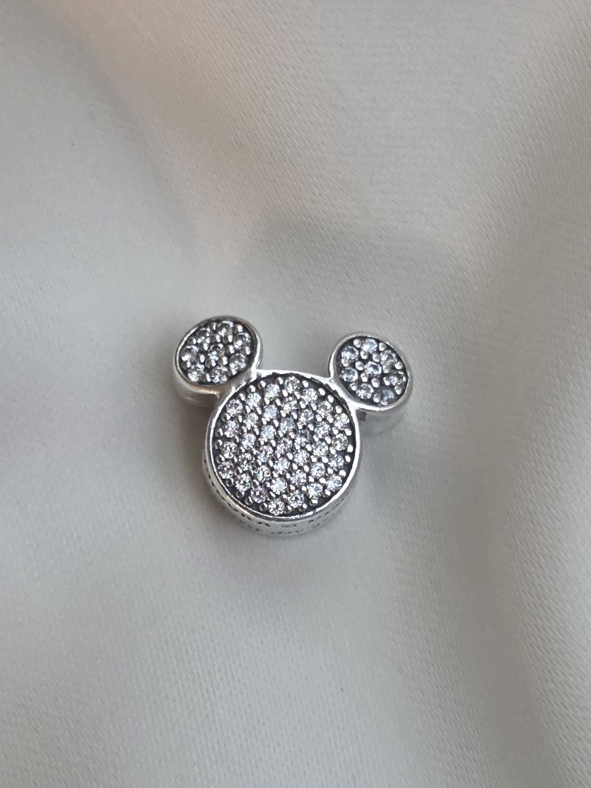 Pandora Disney Parks Mickey Icon Pavé Clip Charm