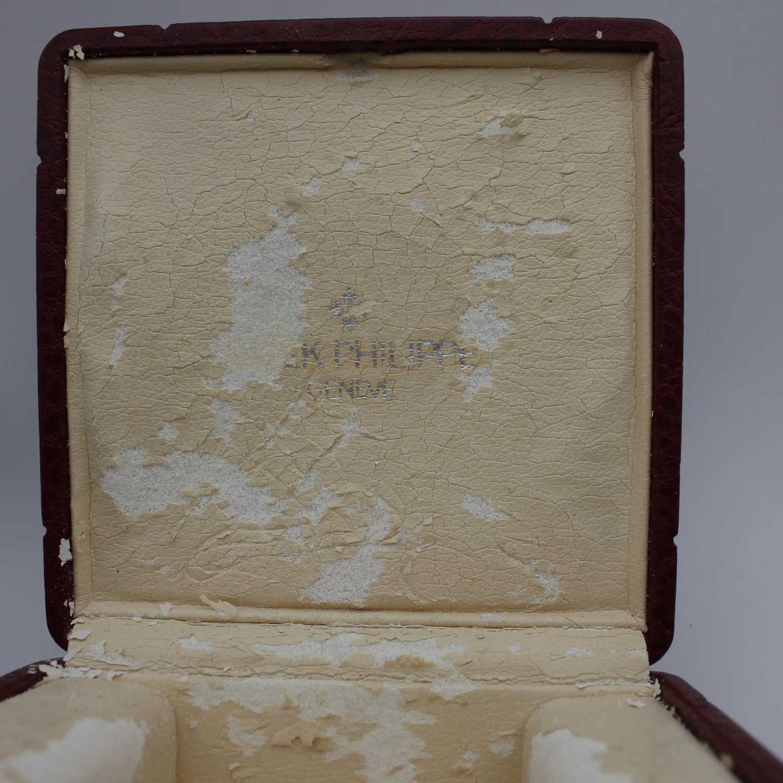 Patek Philippe Red Burgundy Presentation Storage Watch Box