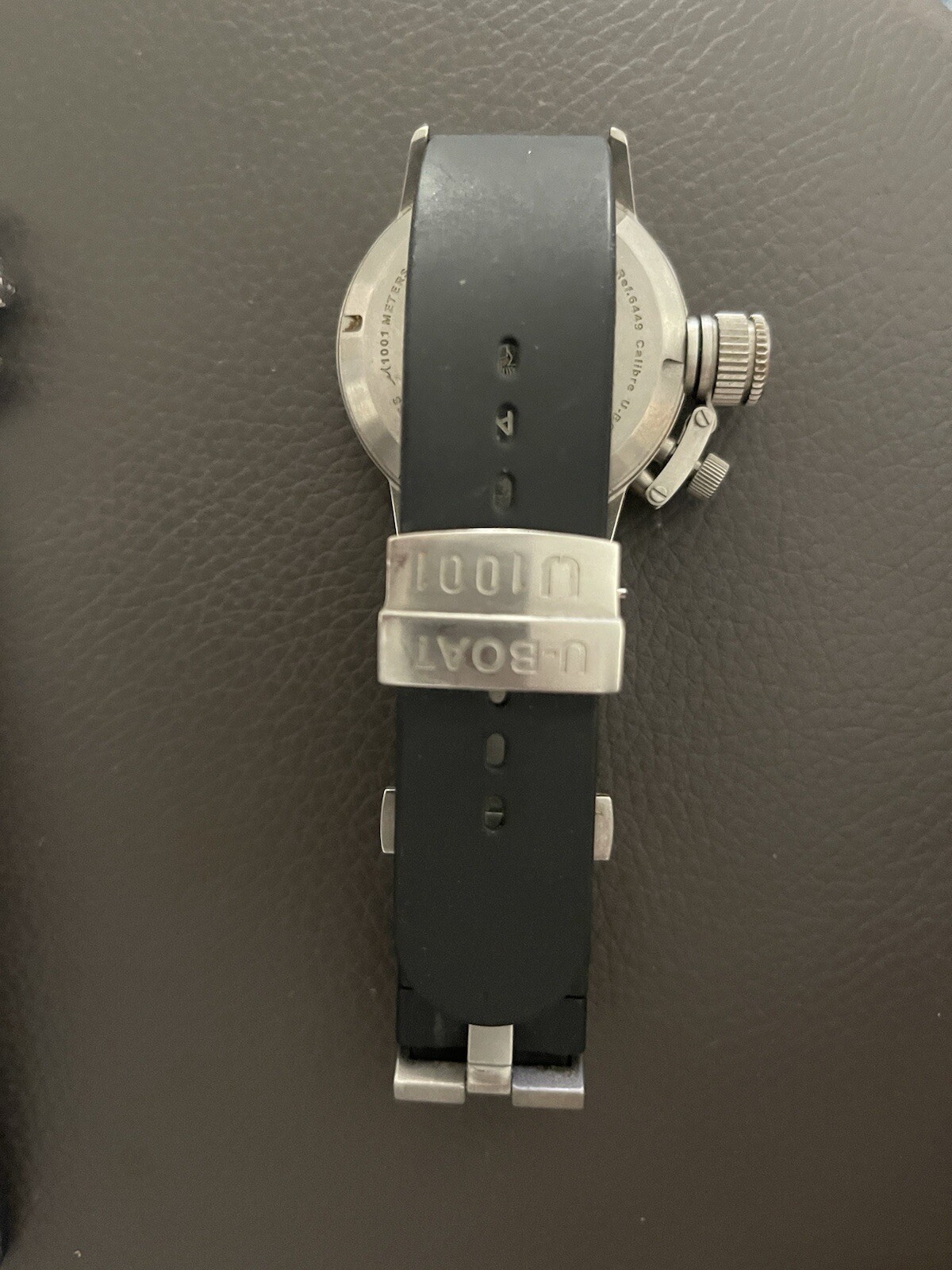 U-BOAT Classico Italo Fontana Limited Edition 55mm Titanium Automatic Watch U100