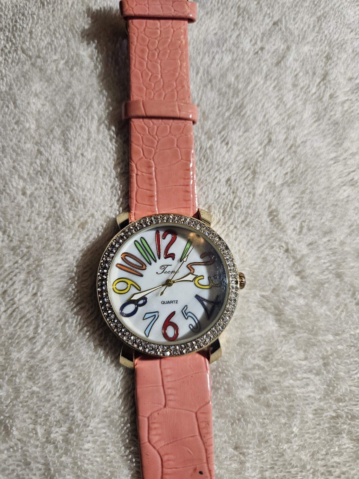 ladies tecno watch with new battery