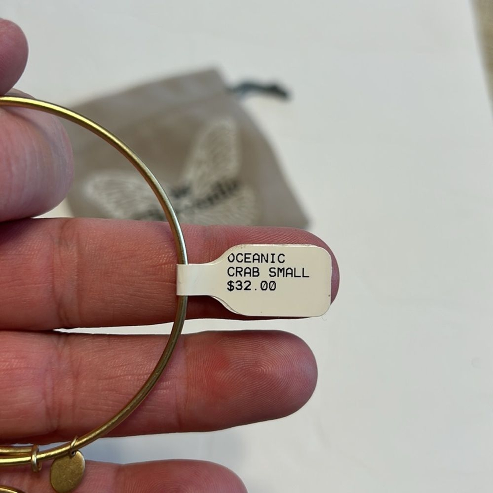CHRYSALIS Crab Expandable Gold Stackable Bangle NWT Oceania Collection