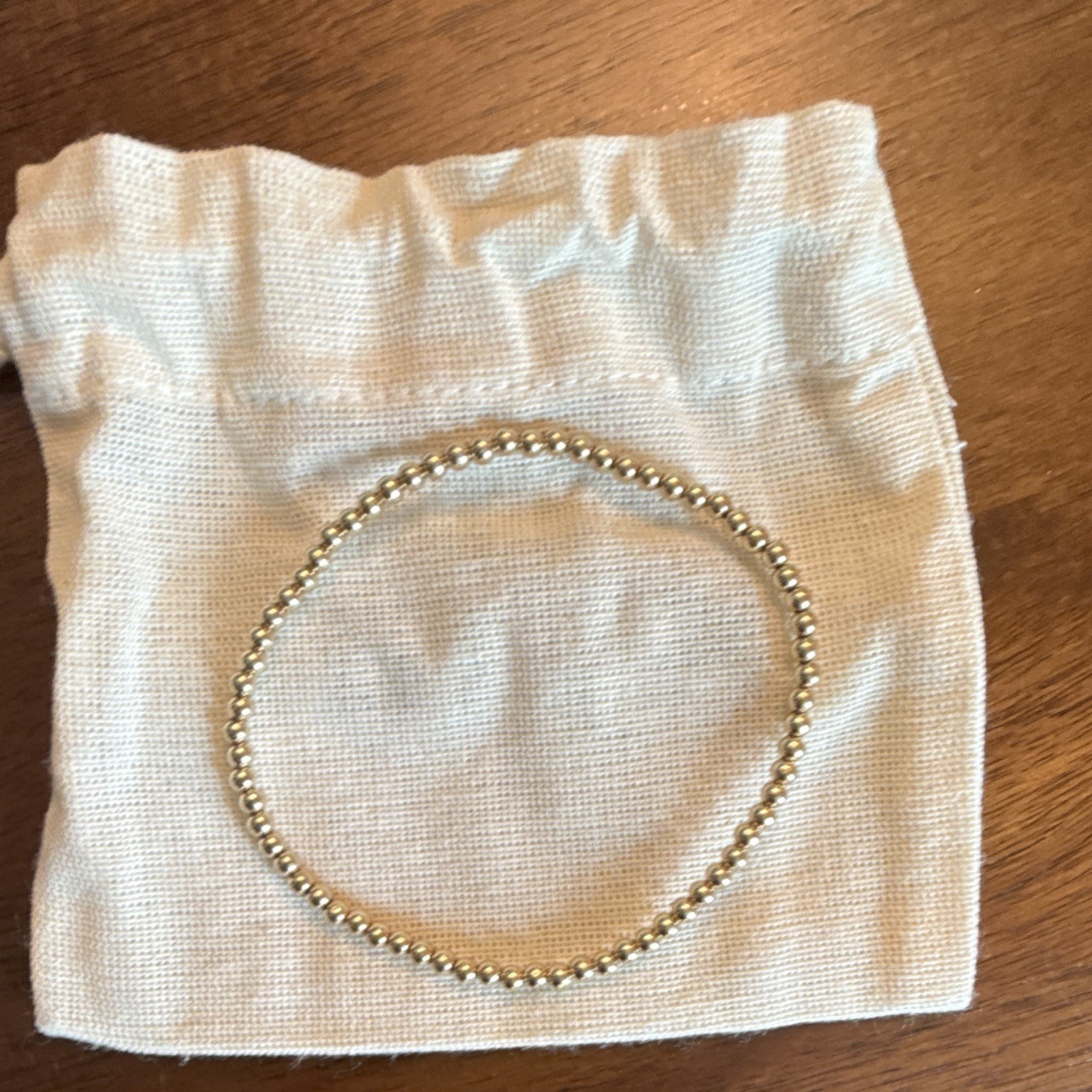 Kylar Mack 3MM Silver, Gold, & Rose Gold Ball Bracelet – Set of 3; Size 7.5″