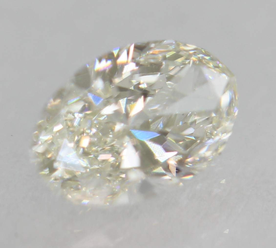0.21 Carat I VVS1 Oval Natural EARTH MINED Loose Diamond 5.03X3.17mm SEE VIDEO