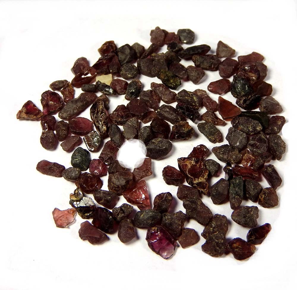 70.20 Ct Natural Raw Garnet Loose Gemstone Rough Crystal Specimen Gem Lot