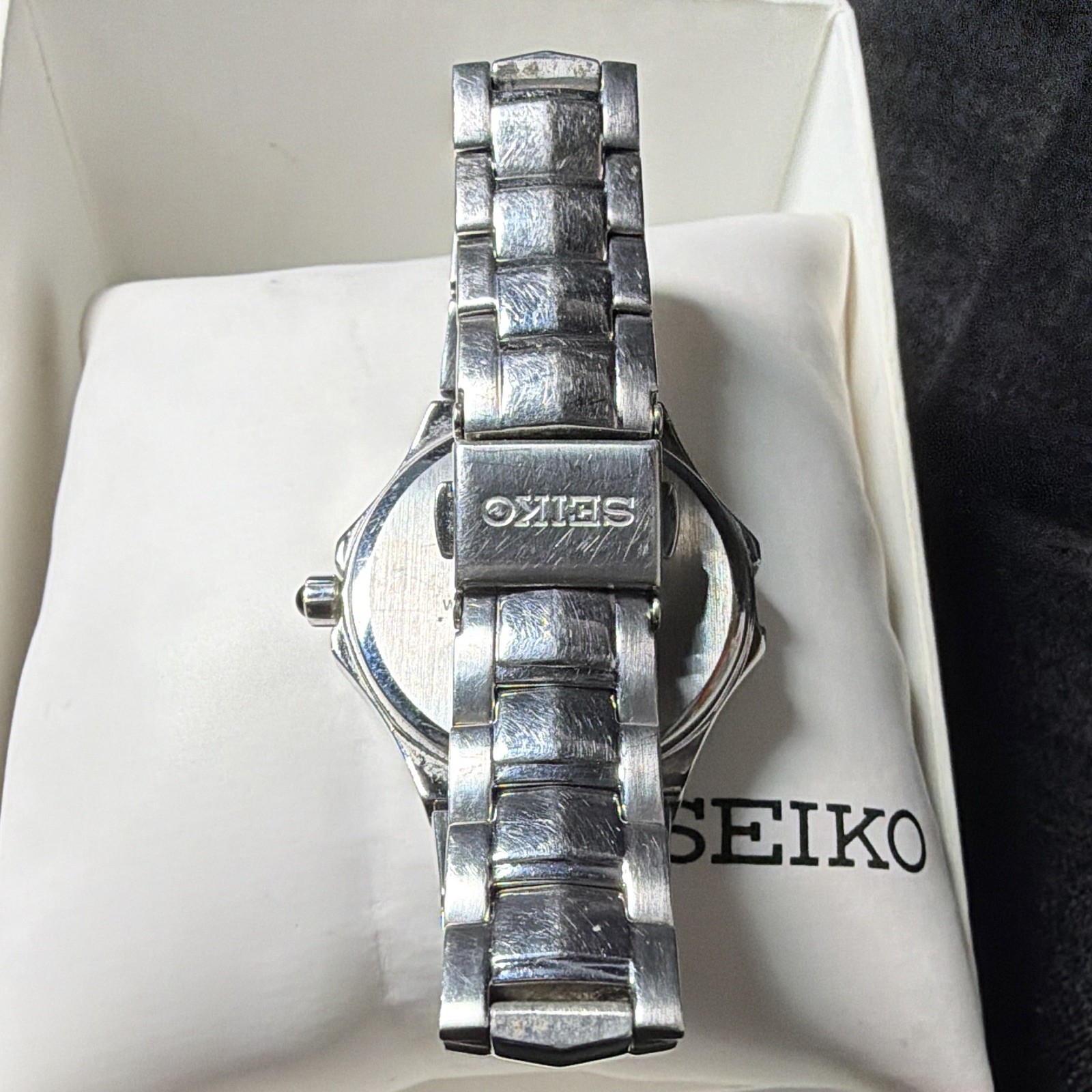 Seiko Coutura Women’s Pink Mother of Pearl Diamond Bezel 100M Quartz Watch