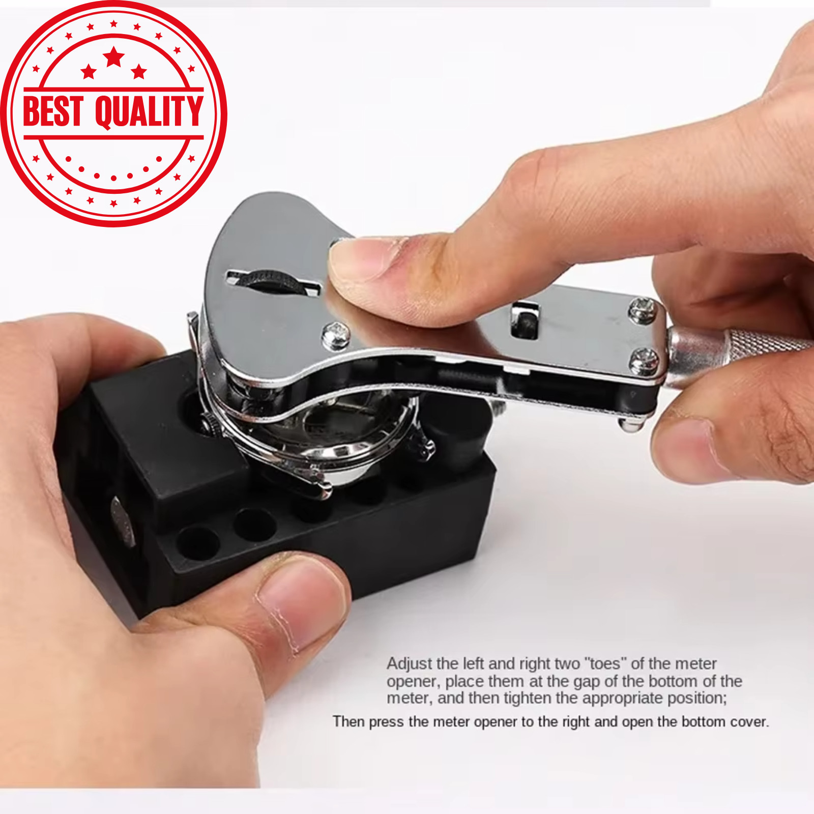 147 Pcs Watch Repair Kit Watchmaker Back Case Remover Opener Link Pin Spring Bar