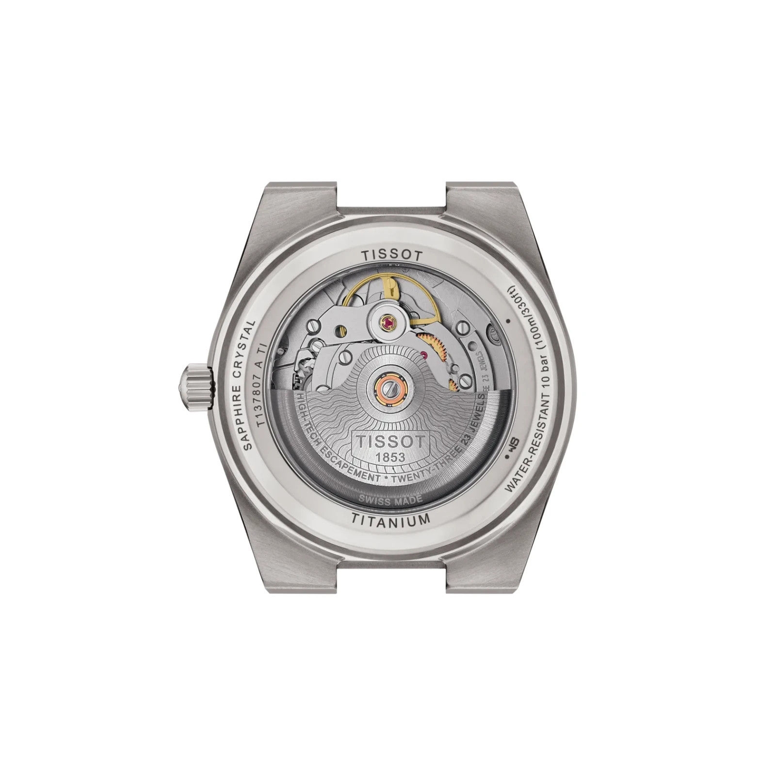 New Tissot PRX Titanium 38mm Silver Dial Men’s Watch T137.807.44.061.00