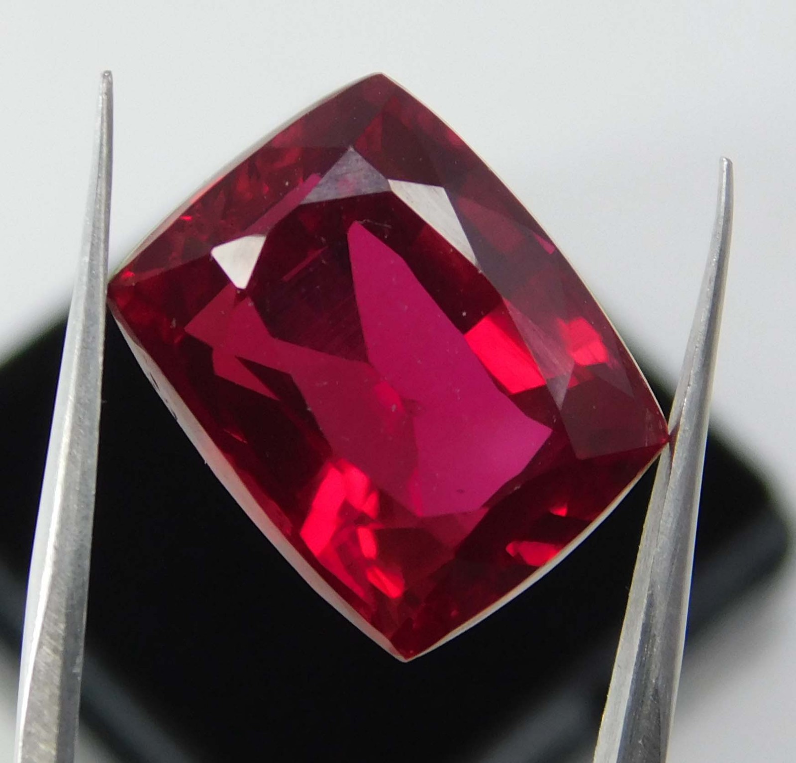 13 Ct Natural Red Ruby Cushion Loose Gemstone Certified