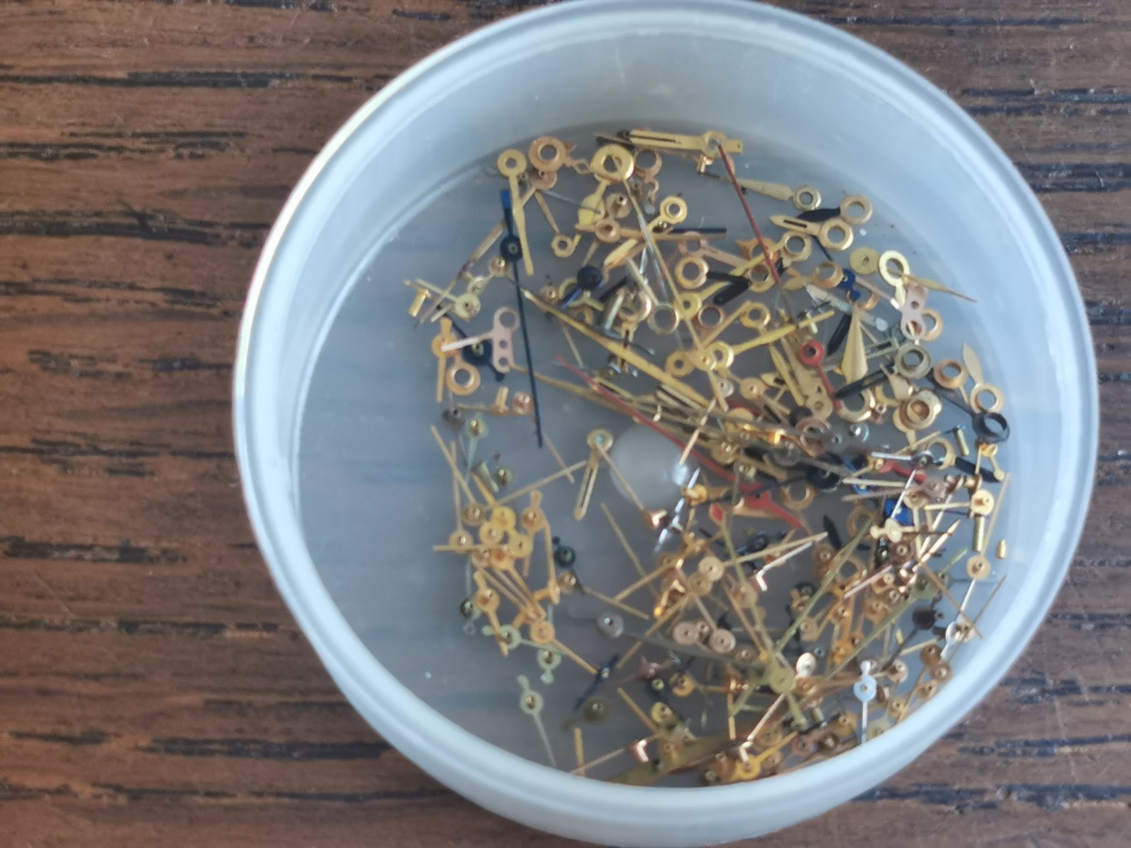 Watch Hands, Mostly Sub-Second Hands, Gilt, Watchmaker Parts #T318
