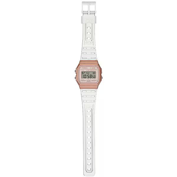 CASIO Collection POP Watch F-91WS-7A3JF Skeleton Metallic Fashion accessories