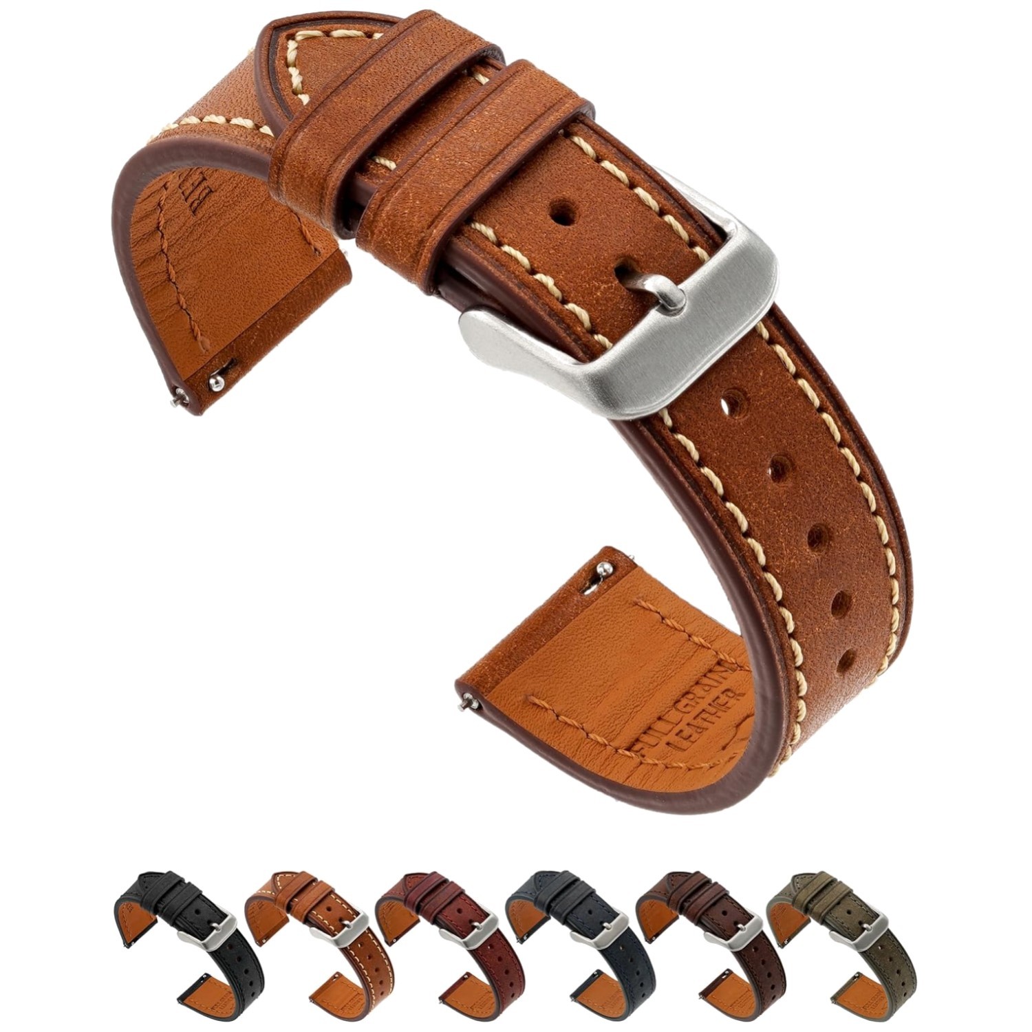 Choice of Color & Width Watch Strap