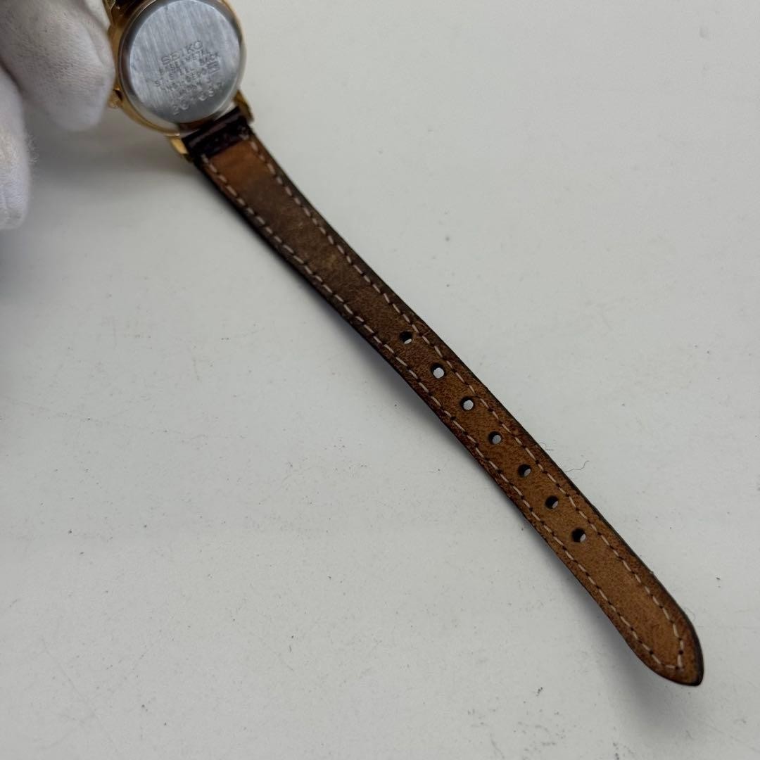 SEIKO new battery wristwatch working item 1N01 0E20 ladies