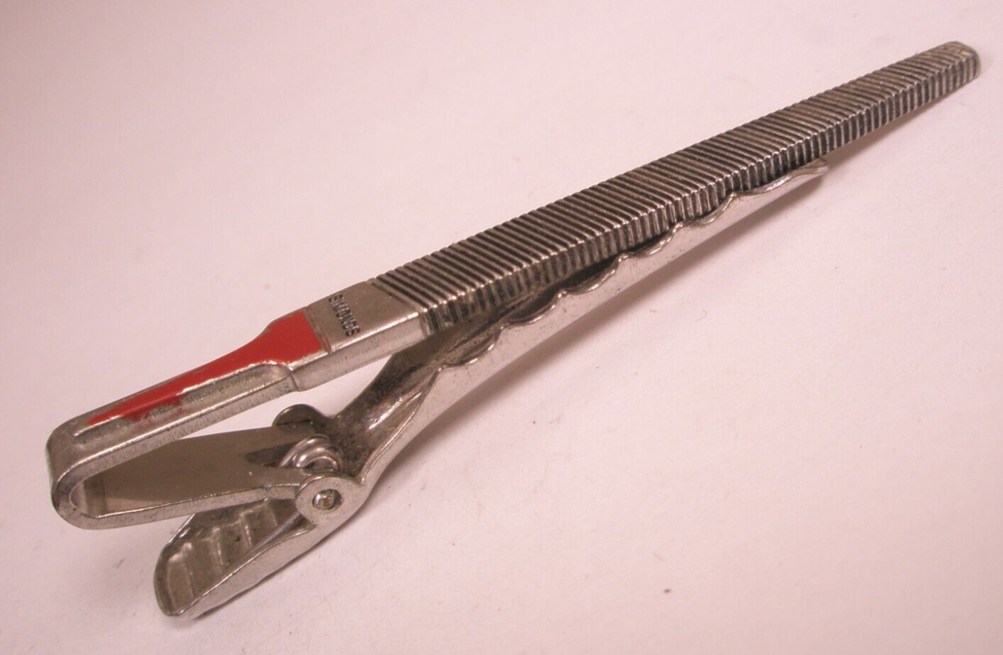 Simonds Bastard Rasp File Vintage ANSON Tie Bar Clip double course tools