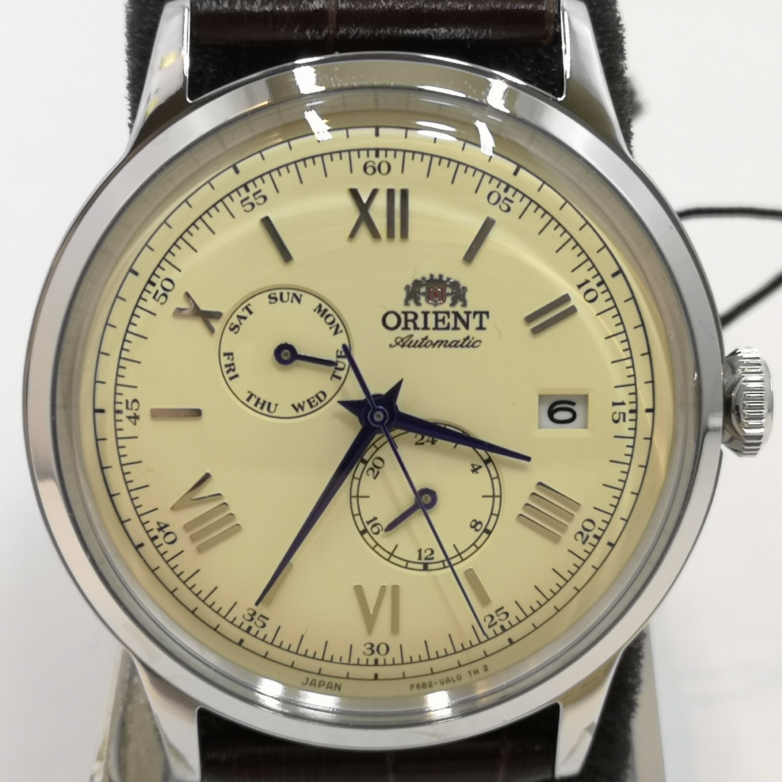 ORIENT Bambino Automatic Mechanical RN-AK0702Y White Men’s Watch New in Box