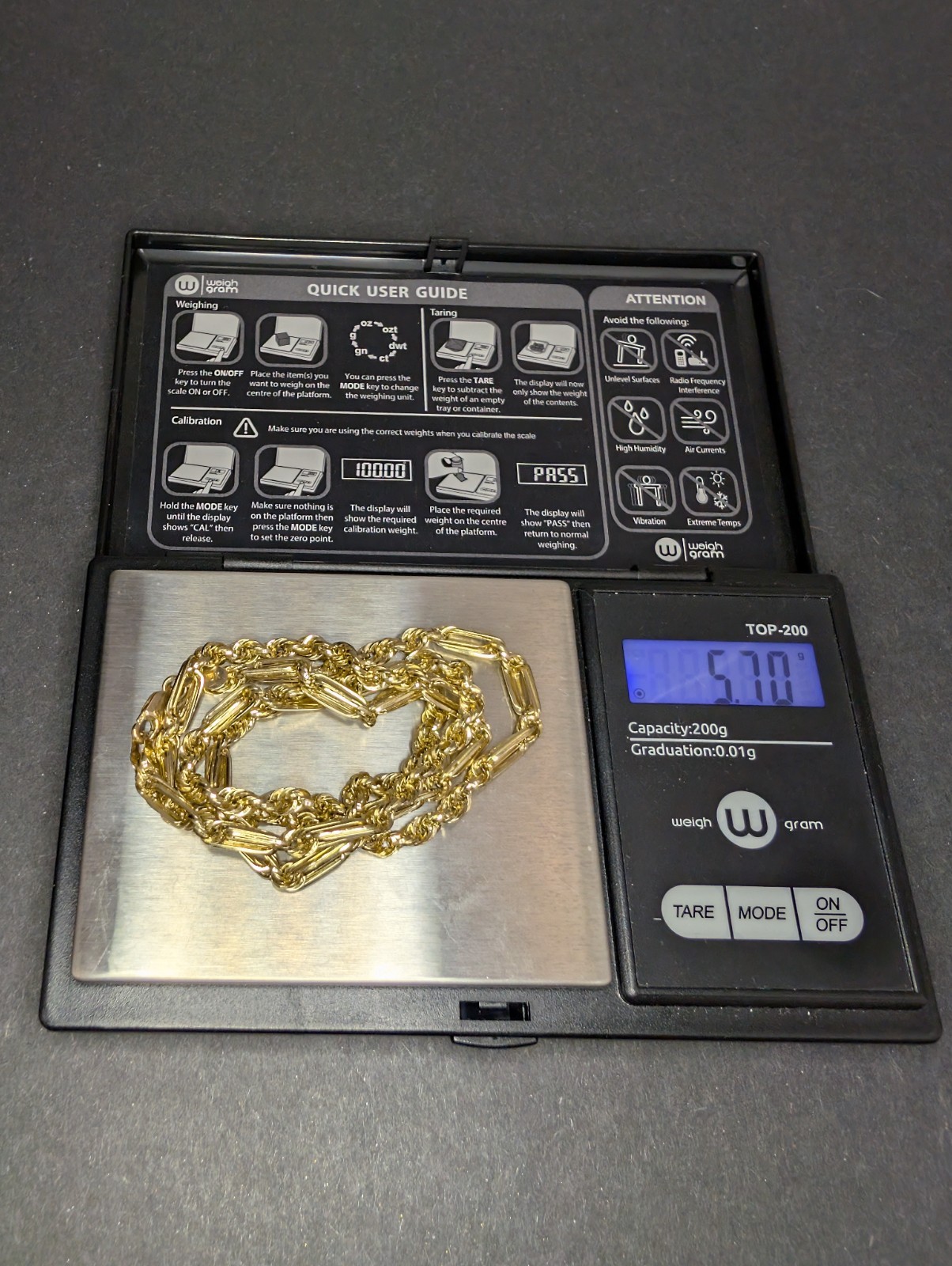 10k Peruvian Yellow Gold 20in 4.1mm Milano / Figaraope Necklace