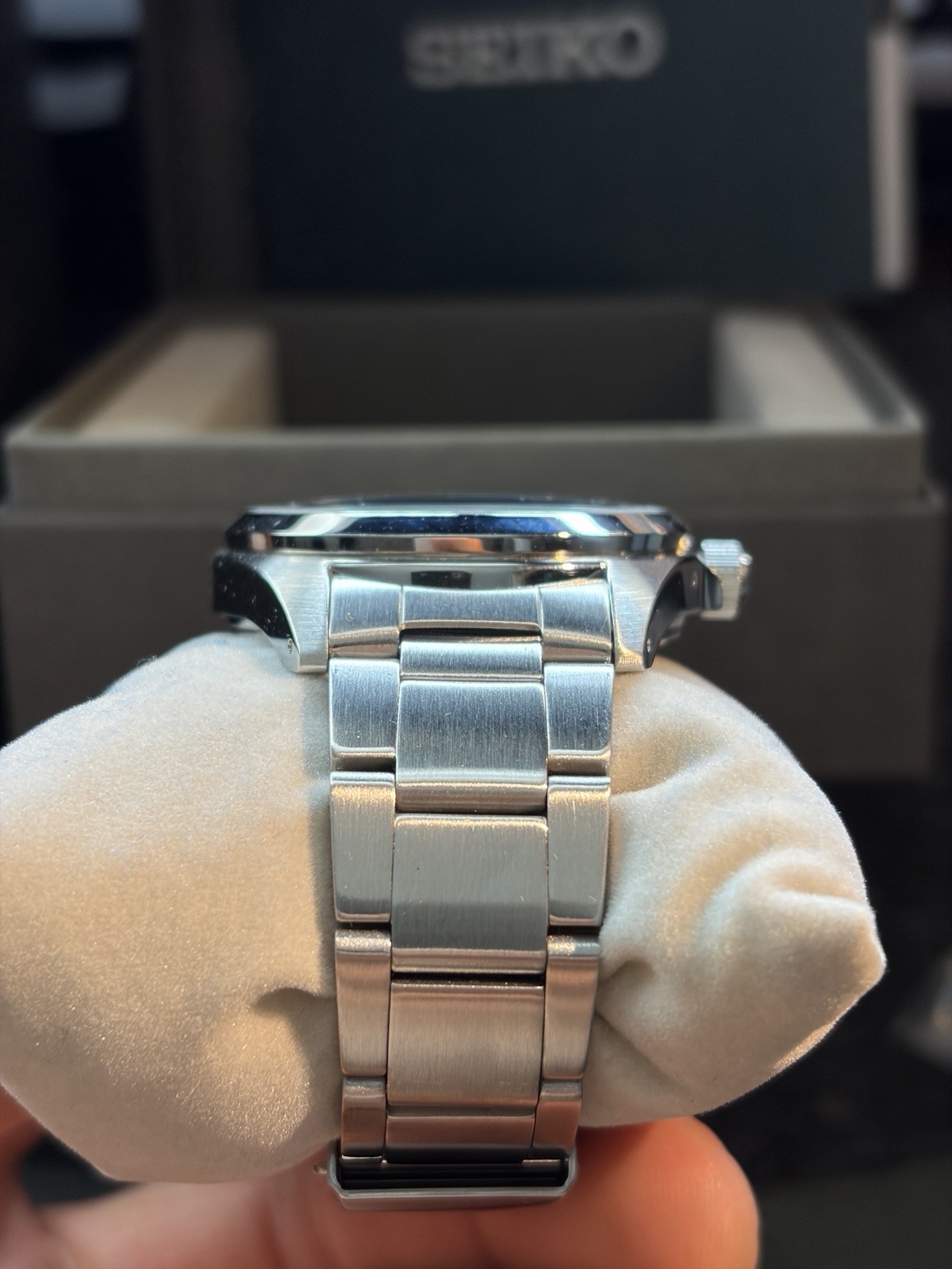 Seiko x Tic Tac Collaboration Stainless Steel Automatic Men’s Watch SZSB036