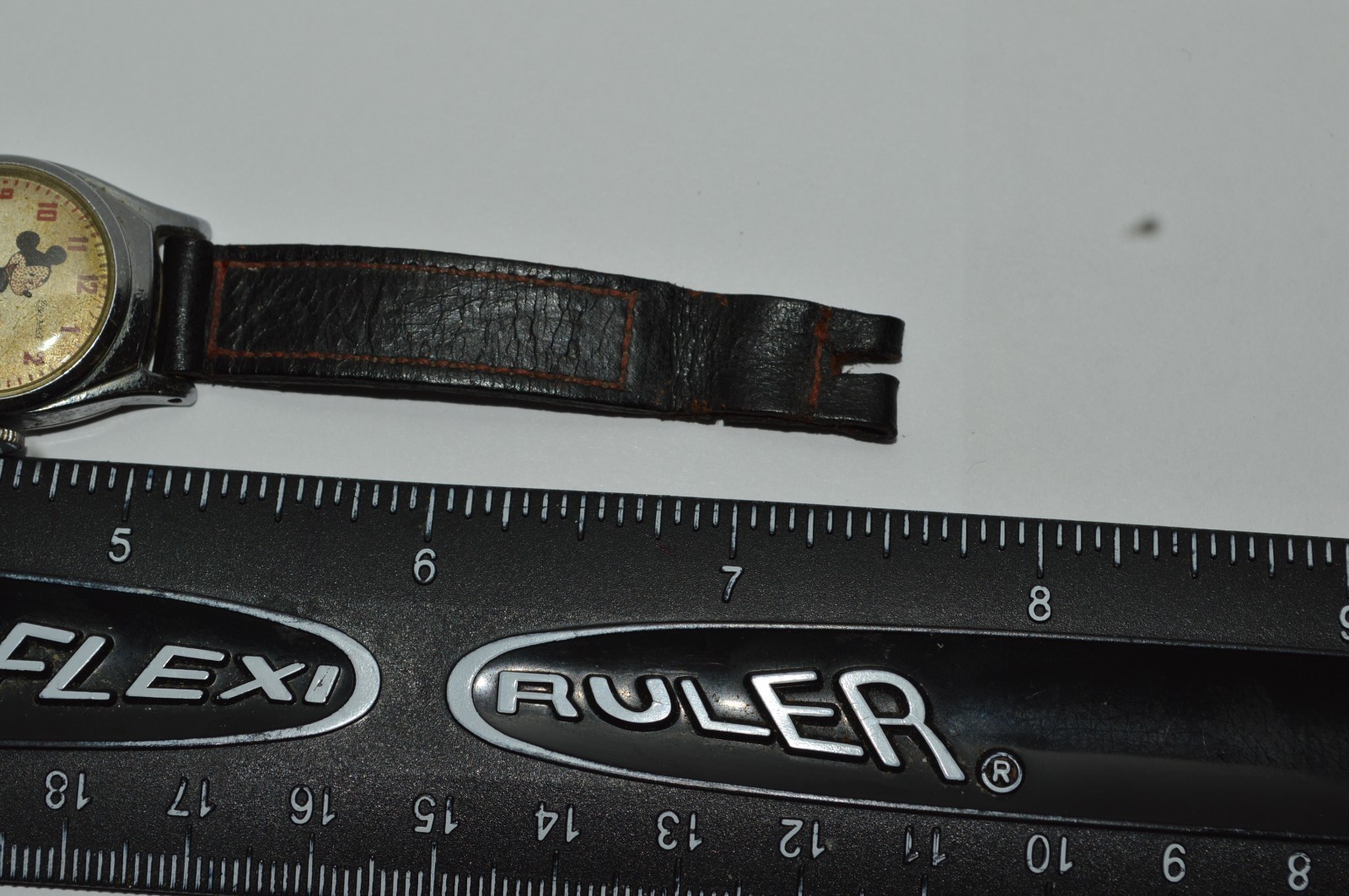 Ingersoll US Time A-4015 Mickey Mouse Watch Wind Up 23mm 1940s Sold As Is Parts