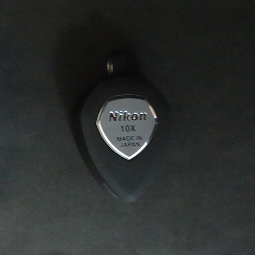 Nikon Jewelry Loupe 10X Appraisal Professional Pocket Round Magnifier Japan