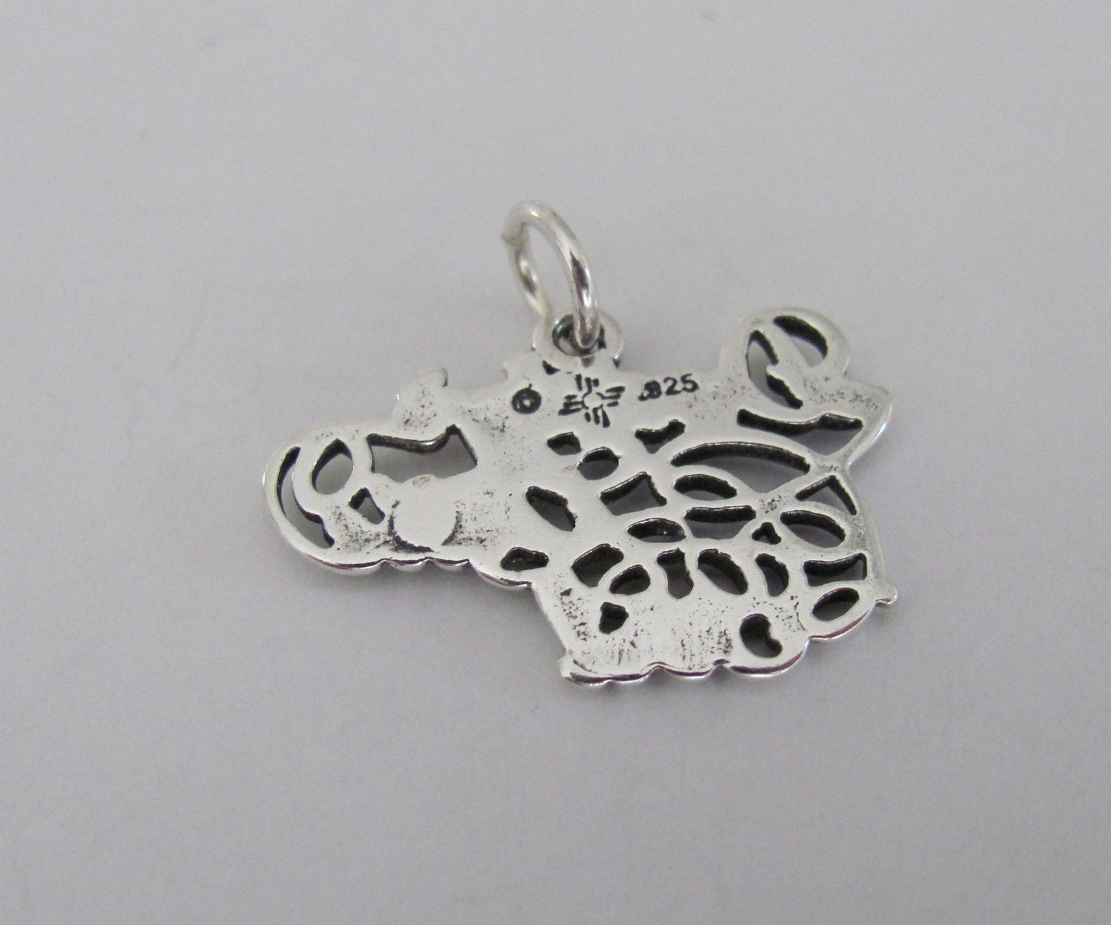 Sterling Silver Daddys little girl charm