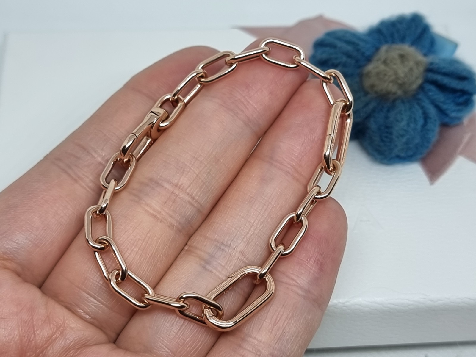NEW Genuine Pandora Rose Gold Me Small-link Bracelet 16cm 💕 BOXED