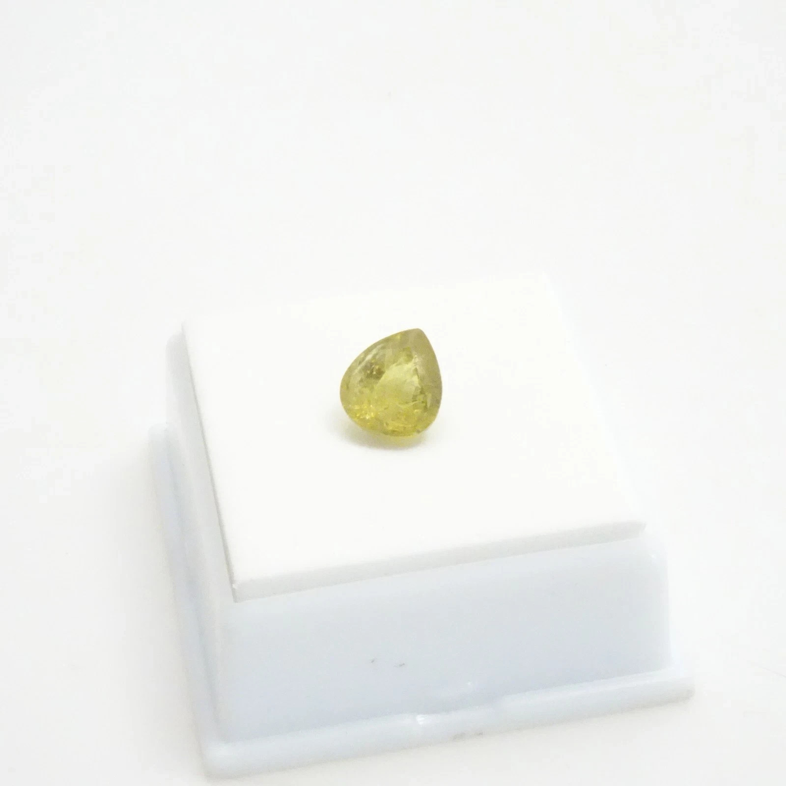 Natural 3.29ct Pear Shape Demantoid Garnet – 9.25×8.25mm – Demantoid Garnet