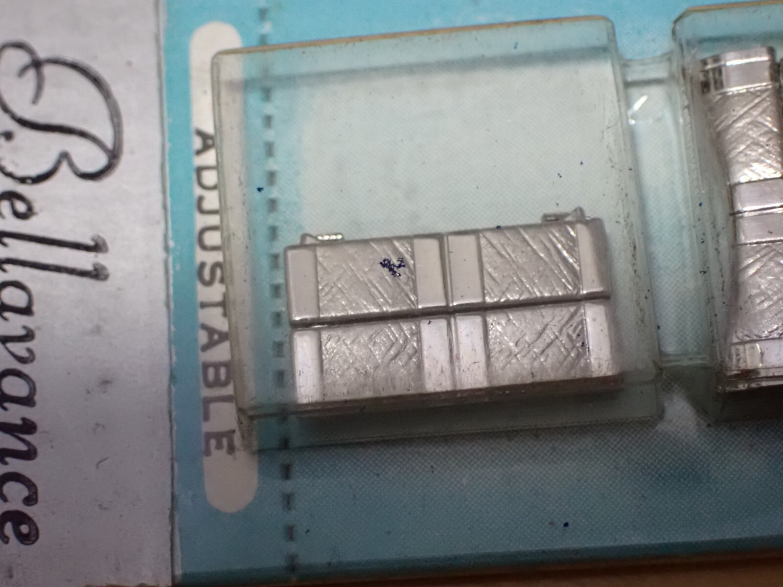 Bellavance Stainless Stretch Men’s Watch Band 17.4 mm 5 5/8″ + Extra Links NOS