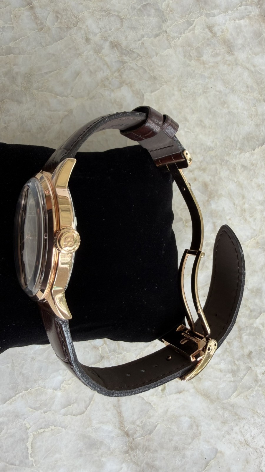 Seiko Presage “Cocktail Time” SRPB46 “Manhattan” Pristine / Rose Gold Automatic