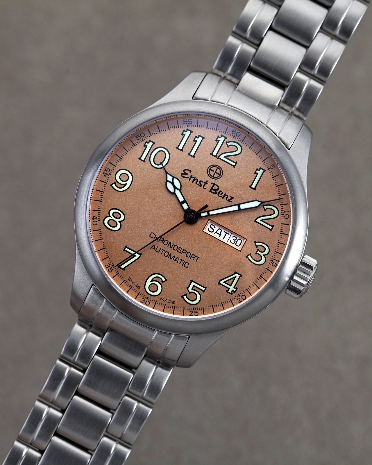 Ernst Benz 47mm ChronoSport Copper Dial