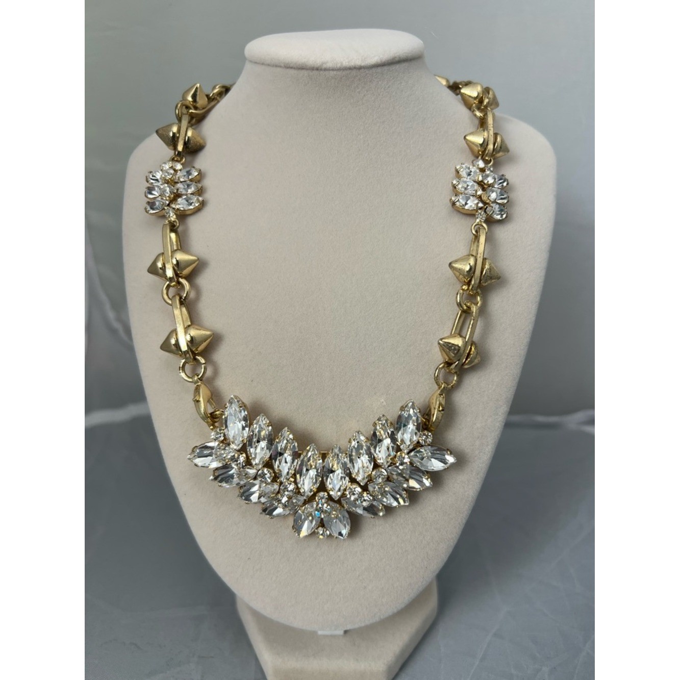 CAbi Laurel Wreath Necklace Rhinestones, Brooch, Bracelets, Studs