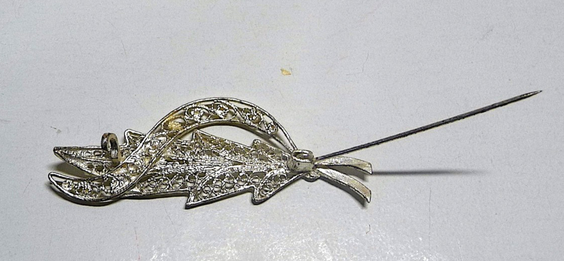 Love Brooches? 5 Vintage Brooches-3 Bar Brooches, 1 Large & 1 Mixed Period Style
