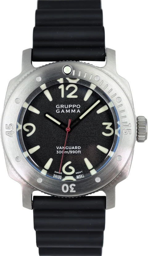 GRUPPO GAMMA VAN GUARD 43MM SWISS ETA 2824-2 AUTOMATIC WATCH
