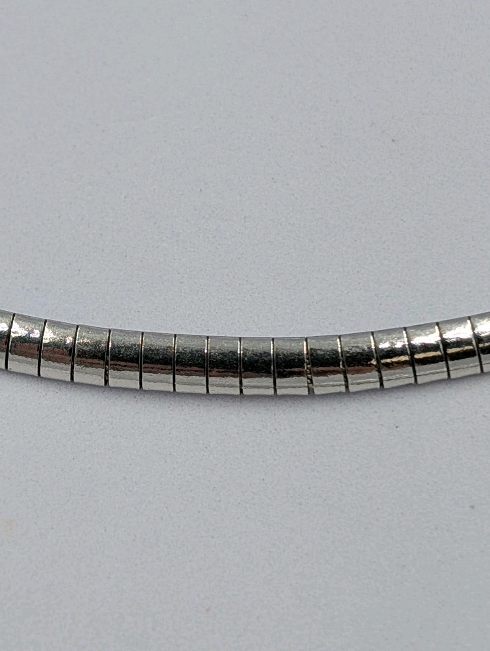 By RCI Vintage Sterling Silver 4mm Omega Italian Chain 925 Necklace 18″ – 20.1g