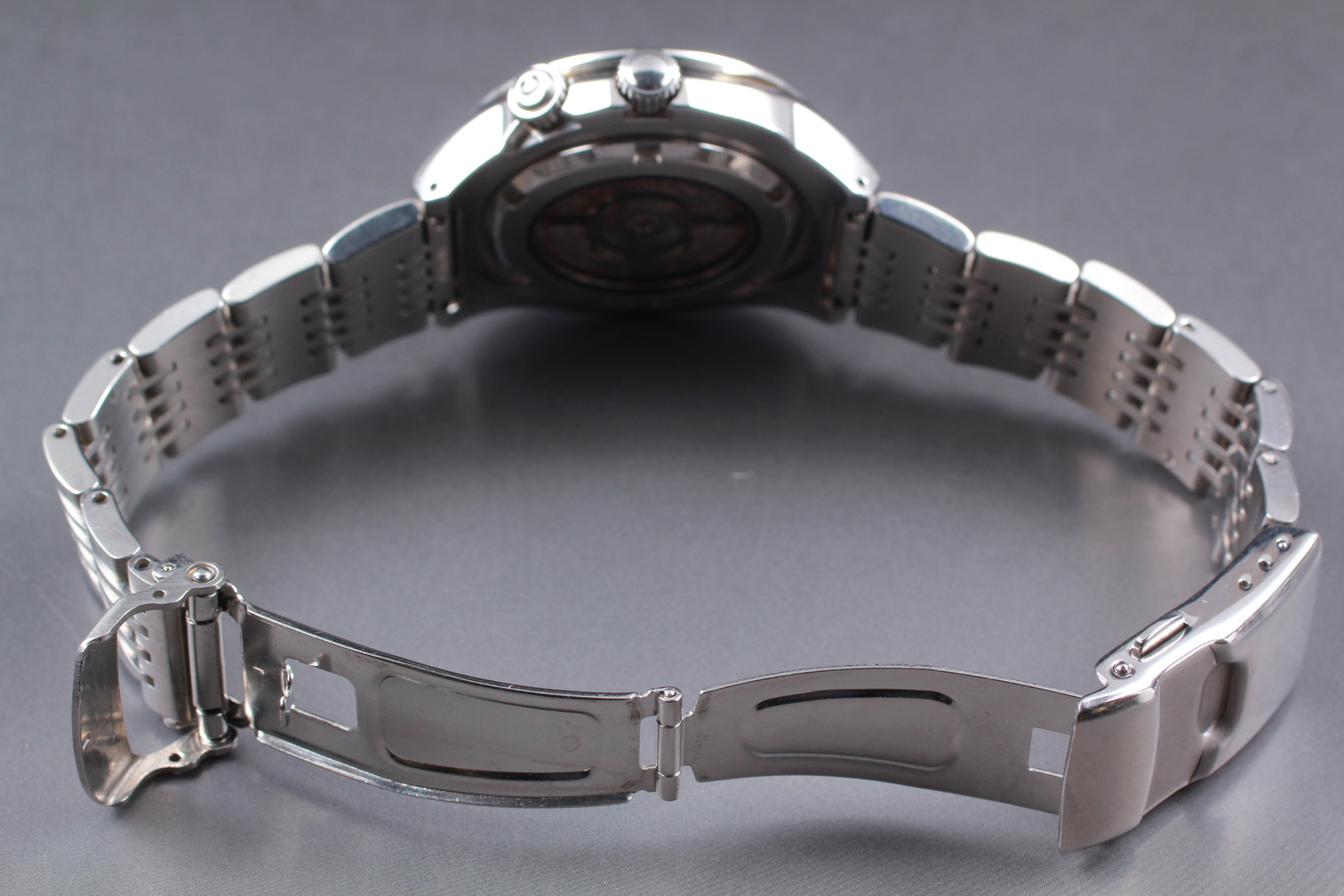 Vintage SEIKO SUS 4S12-0010 Black Automatic 100M 25J 39mm Men’s Watch JAPAN Z439